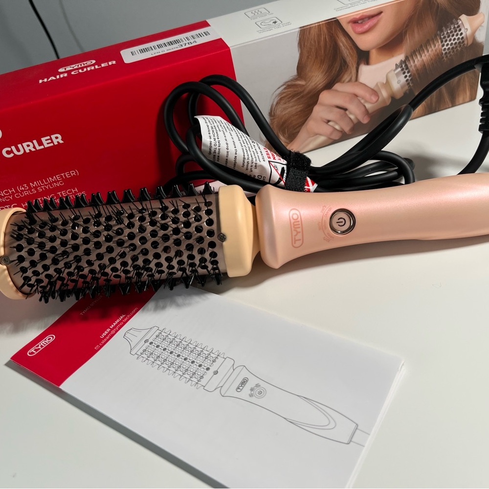 TYMO Hair Curler Brush Pink